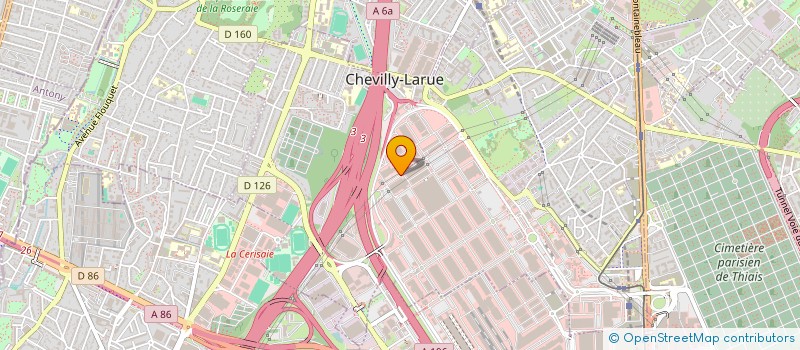 localisation de l'entreprise AGRENA  CHEVILLY-LARUE