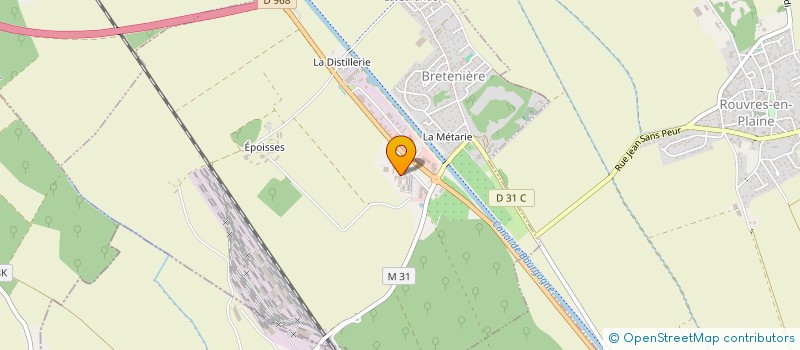 localisation de l'entreprise AGRENE CONSULTING  BRETENIERE