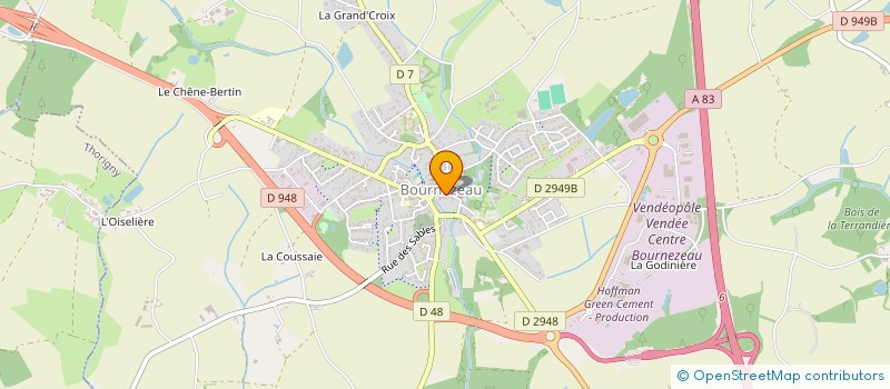 localisation de l'entreprise AGREPAPS à THORIGNY