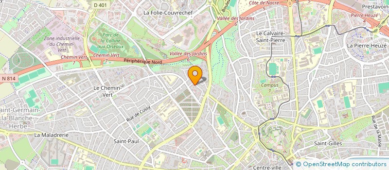localisation de l'entreprise AGREPI à CAEN