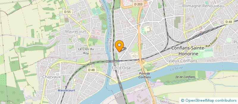 localisation de l'entreprise AGRES ENERGY  CONFLANS SAINTE HONORINE