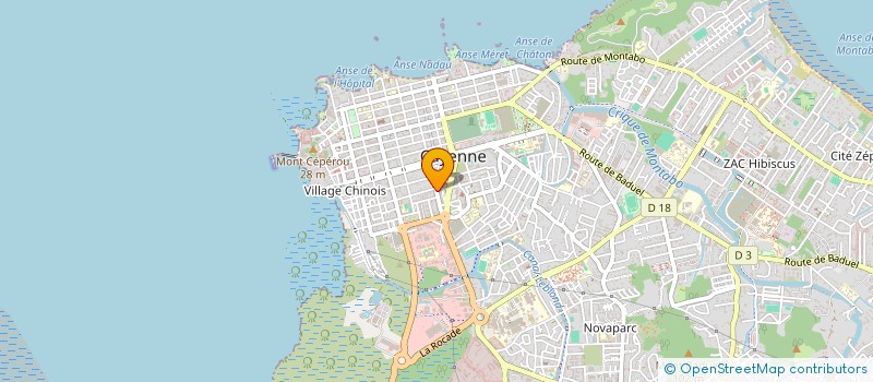 localisation de l'entreprise AGRF  CAYENNE