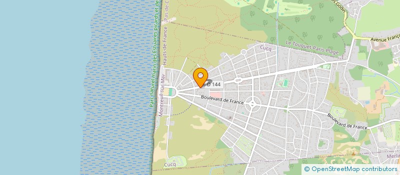 localisation de l'entreprise AGRHUM  CUCQ