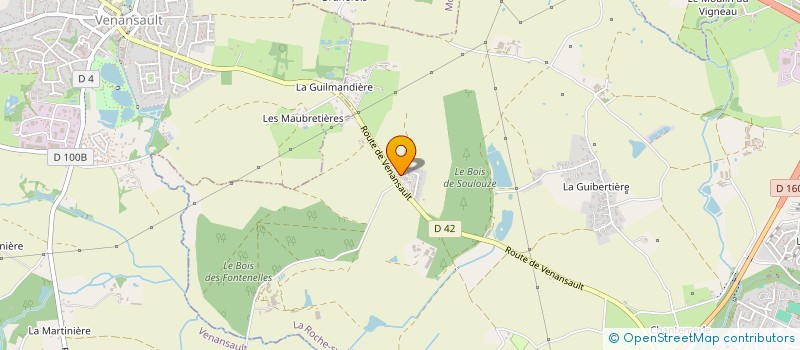 localisation de l'entreprise AGRI 2000 à MOUILLERON-LE-CAPTIF
