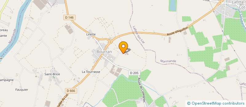 localisation de l'entreprise AGRI-ACCESS à BOURRAN