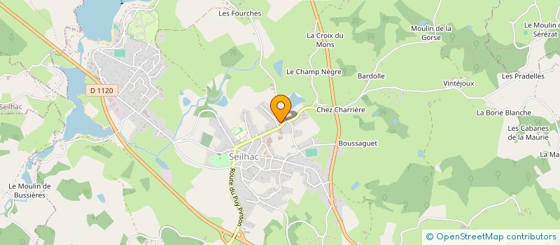 localisation de l'entreprise AGRI AUDIT ET CONSEIL  SEILHAC