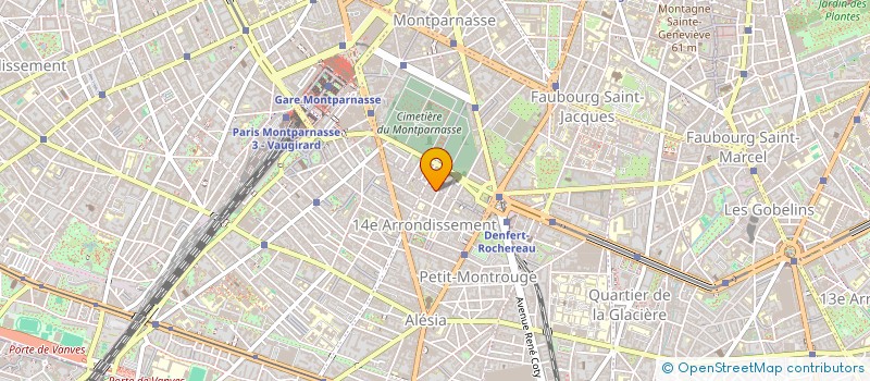 localisation de l'entreprise AGRI BIO  PARIS