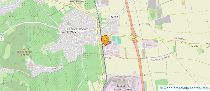 localisation de l'entreprise AGRI BIO SOURCE FRANCE  BISCHOFFSHEIM