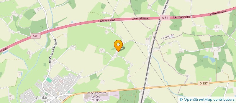 localisation de l'entreprise AGRI BIOGAZ CENOMANS  CHAUFOUR NOTRE DAME