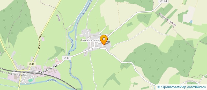 localisation de l'entreprise AGRI BUREAU 70  AMANCE