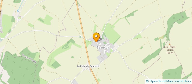 localisation de l'entreprise AGRI C.P.S. à BONNEUIL-LES-EAUX