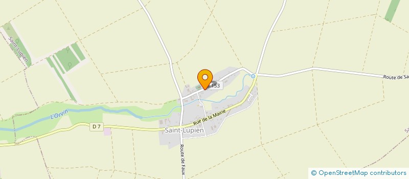 localisation de l'entreprise AGRI CAP  SAINT-LUPIEN