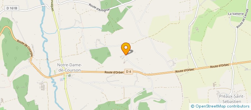 localisation de l'entreprise AGRI COURSON  LIVAROT-PAYS-D'AUGE