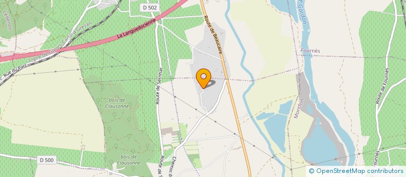 localisation de l'entreprise AGRI DEPOT  MEYNES