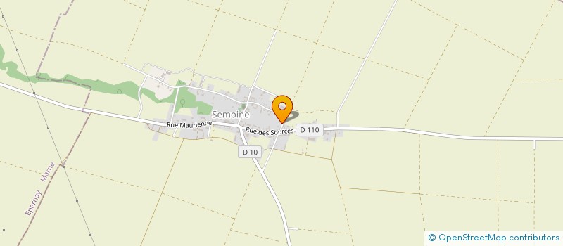 localisation de l'entreprise AGRI DES FONTAINES  DOSNON