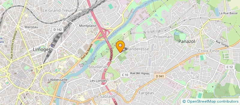 localisation de l'entreprise AGRI EMPLOI 87 à PANAZOL