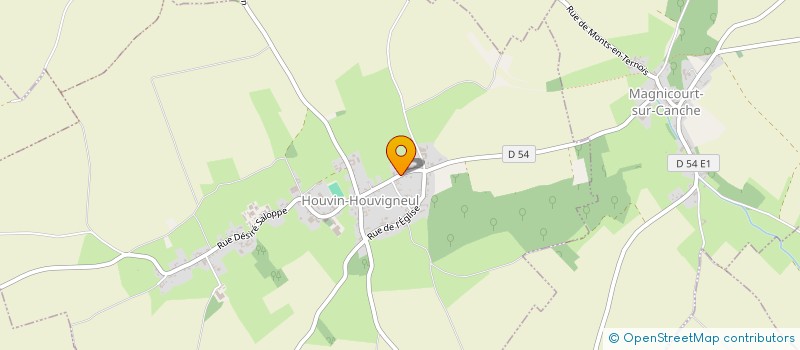 localisation de l'entreprise AGRI ENERGIE 62  HOUVIN-HOUVIGNEUL