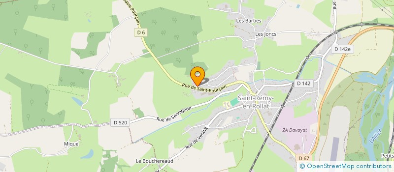 localisation de l'entreprise AGRI-ENERGY  SAINT-REMY-EN-ROLLAT