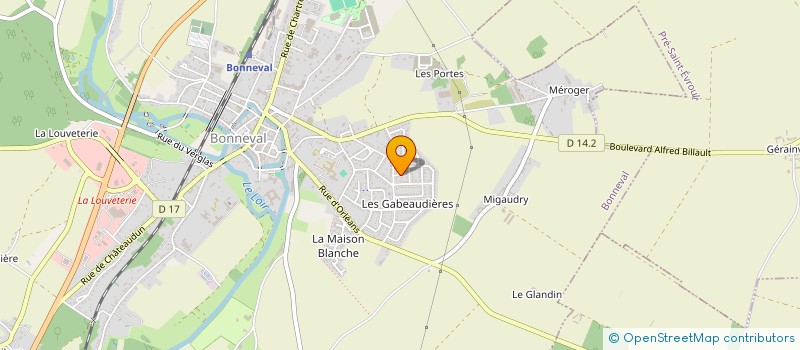 localisation de l'entreprise AGRI EPANDAGE à BOUVILLE