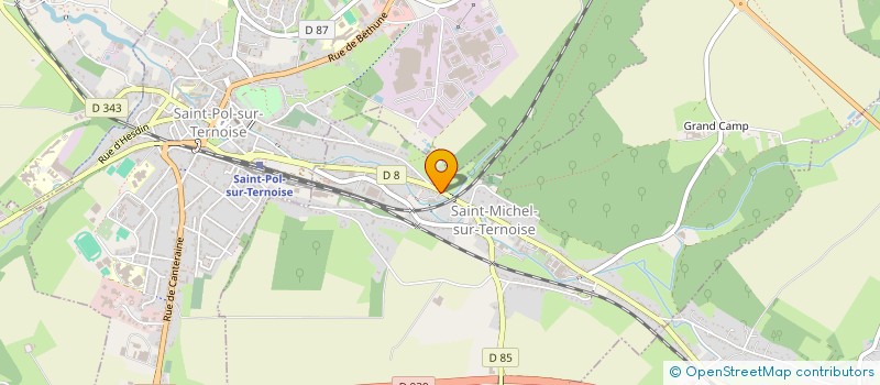 localisation de l'entreprise AGRI-EXPERT à SAINT-MICHEL-SUR-TERNOISE