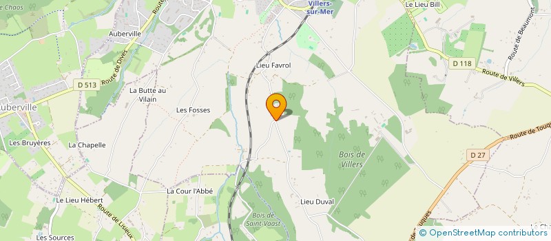 localisation de l'entreprise AGRI GAZ EQUIN BIO ENERGIE à VILLERS-SUR-MER