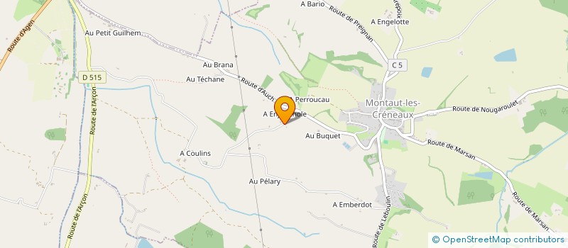 localisation de l'entreprise AGRI LOISIRS TRENTE DEUX à PREIGNAN