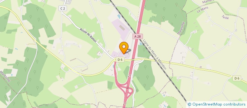 localisation de l'entreprise AGRI MAINE TOURAINE  MARESCHE