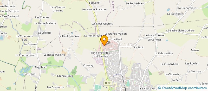 localisation de l'entreprise AGRI MELESSE à MELESSE