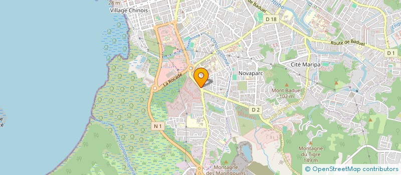 localisation de l'entreprise AGRI'MIEL  CAYENNE