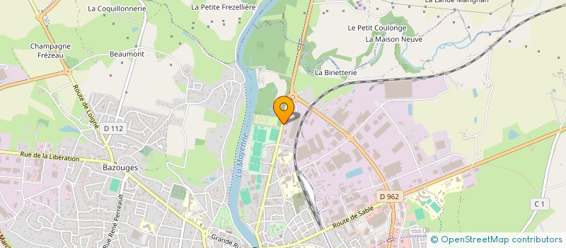 localisation de l'entreprise AGRI-NATUR 53 à CHATEAU-GONTIER-SUR-MAYENNE