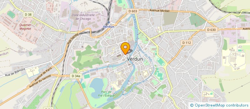 localisation de l'entreprise AGRI.ONE à VERDUN