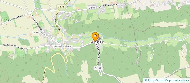 localisation de l'entreprise AGRI PARTAGE, LES AMIS'CULTEURS DE DEMAIN  LENS-LESTANG