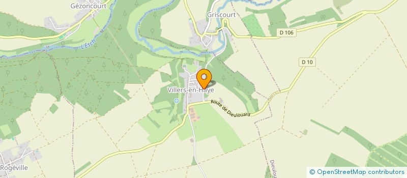 localisation de l'entreprise AGRI PAYSAGE  VILLERS-EN-HAYE