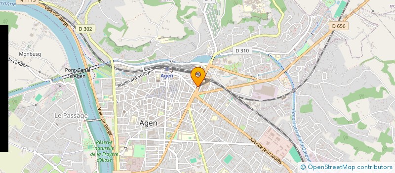 localisation de l'entreprise AGRI PERFORMANCES  AGEN