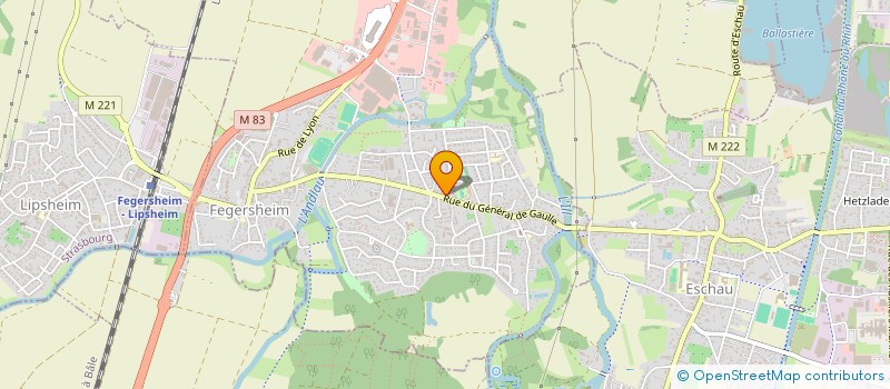 localisation de l'entreprise AGRI PLACEMENT à FEGERSHEIM