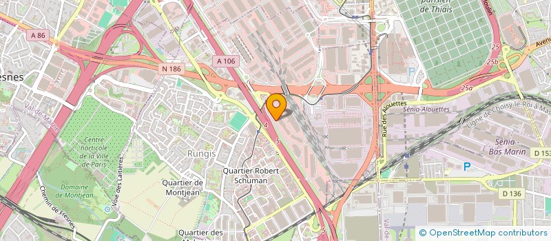 localisation de l'entreprise AGRI-PLANT  RUNGIS