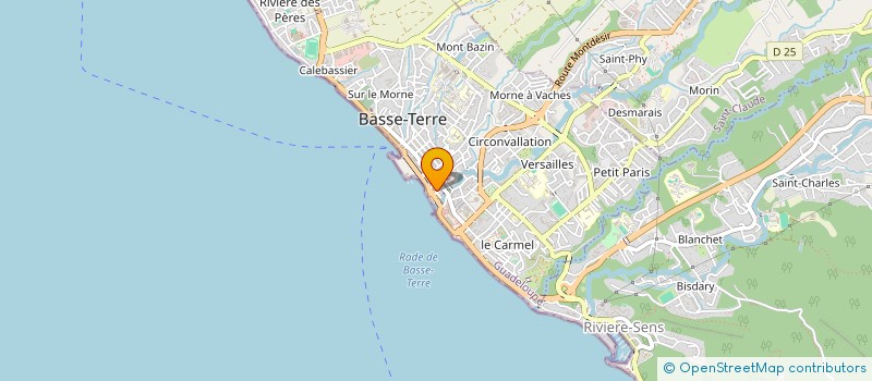 localisation de l'entreprise AGRI-PLUS à BASSE-TERRE