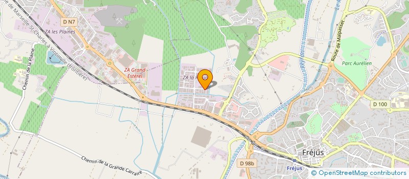 localisation de l'entreprise AGRI PLUS à FREJUS