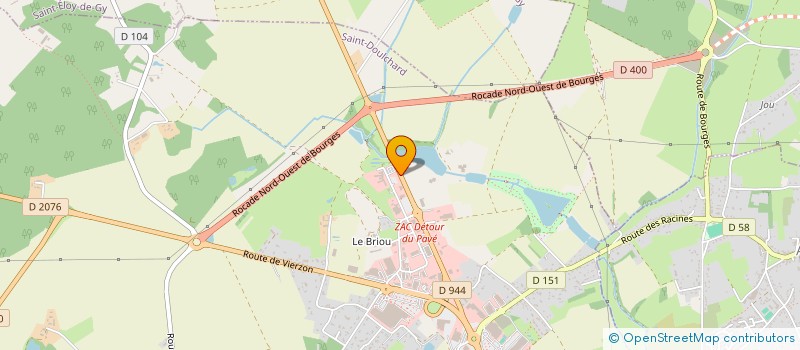 localisation de l'entreprise AGRI REBOND  SAINT-DOULCHARD