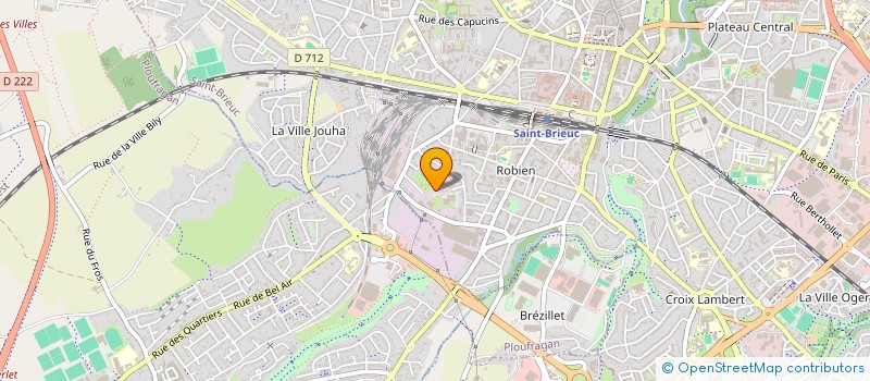 localisation de l'entreprise AGRI'RENOVATION à SAINT-BRIEUC