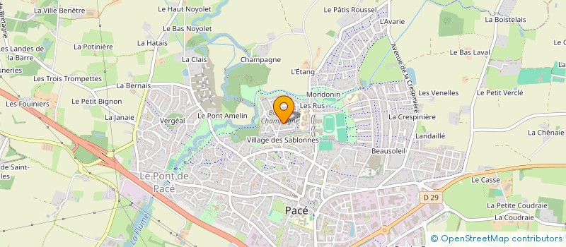 localisation de l'entreprise AGRI RESEAUX INTERNATIONAL à PACE