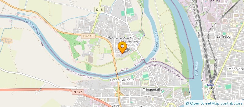 localisation de l'entreprise AGRI'SERV  ALES