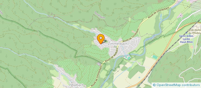 localisation de l'entreprise AGRI SERVICE  KATZENTHAL