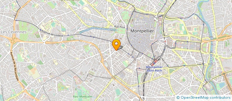 localisation de l'entreprise AGRI SERVICE à MONTPELLIER
