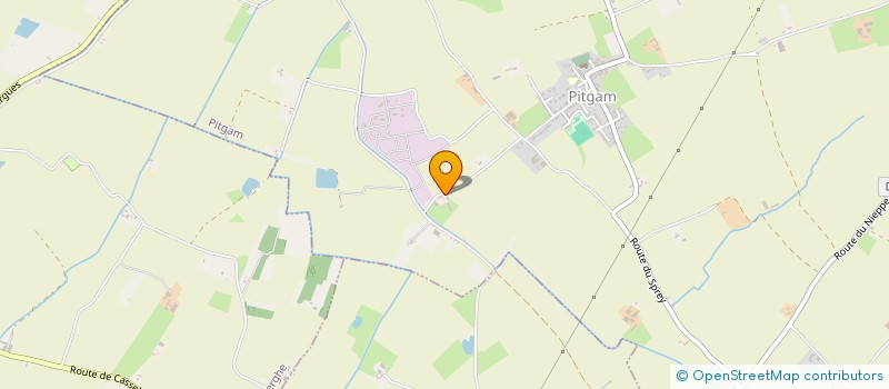 localisation de l'entreprise AGRI SERVICES 59  PITGAM