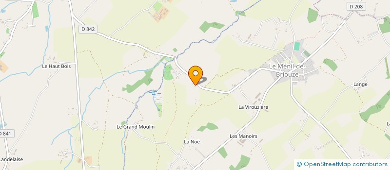 localisation de l'entreprise AGRI-SIMPLEMENT à LE MENIL-DE-BRIOUZE