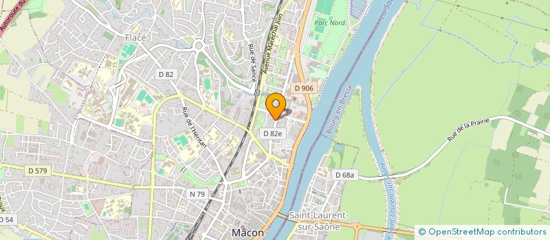 localisation de l'entreprise AGRI-SOLIDARITE à MACON