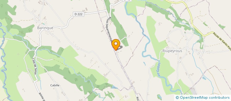 localisation de l'entreprise AGRI SUD  ESCOUBES