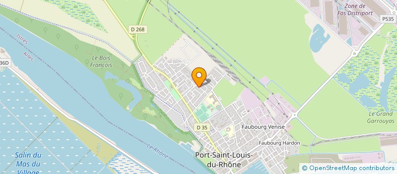localisation de l'entreprise AGRI SUD à PORT-SAINT-LOUIS-DU-RHONE