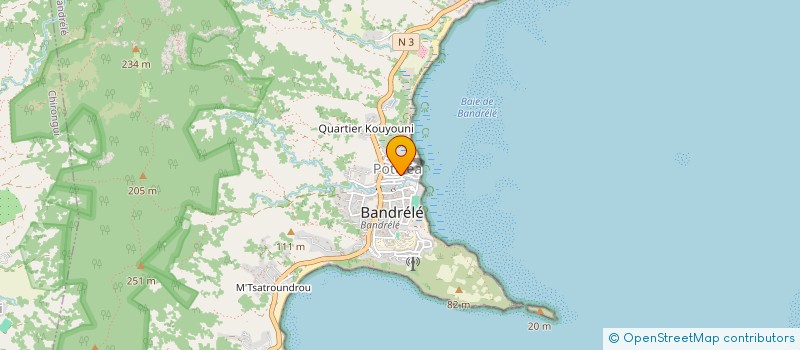 localisation de l'entreprise AGRI SUD à BANDRELE